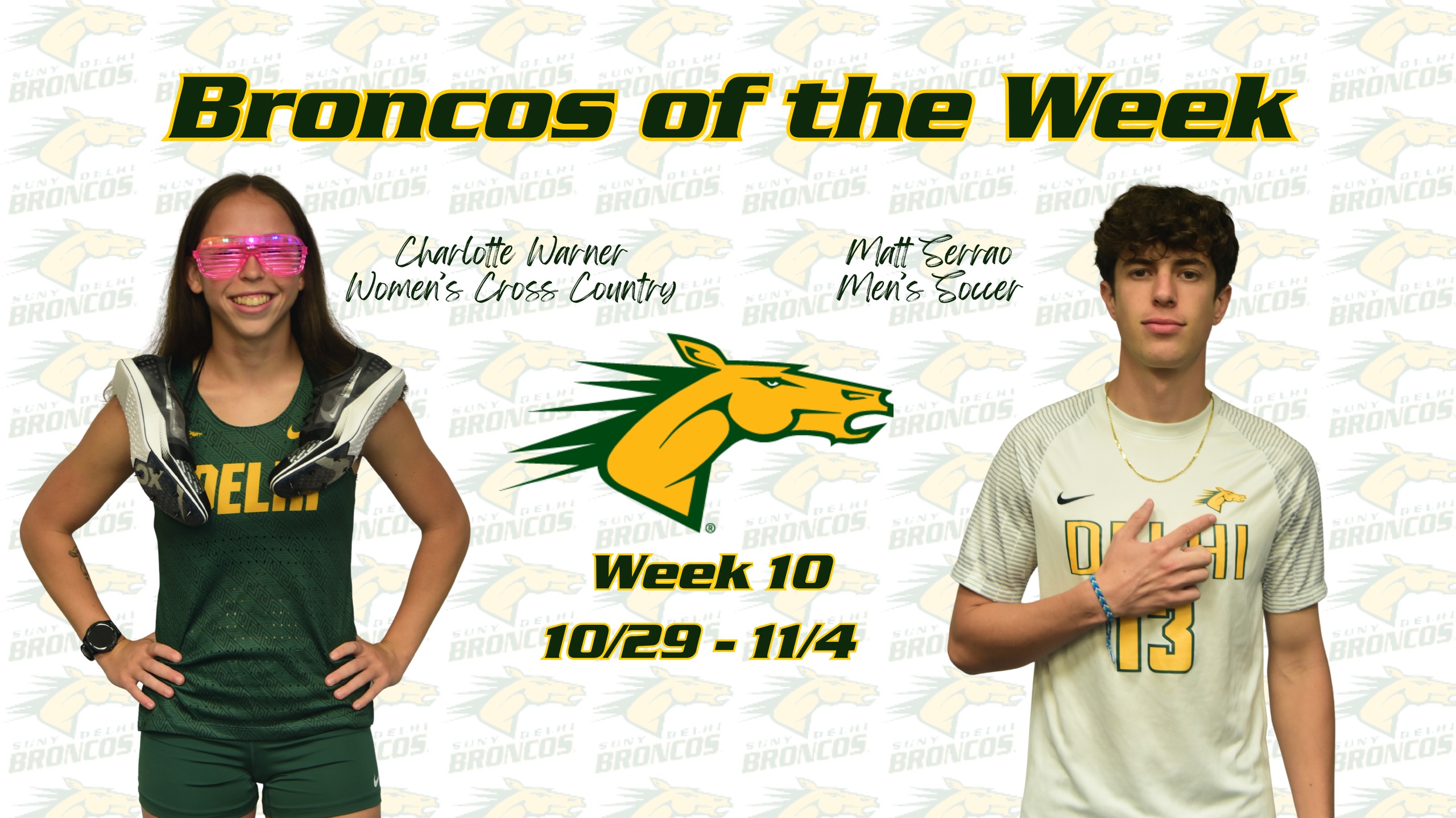 Broncos of the Week: 10/29 - 11/4