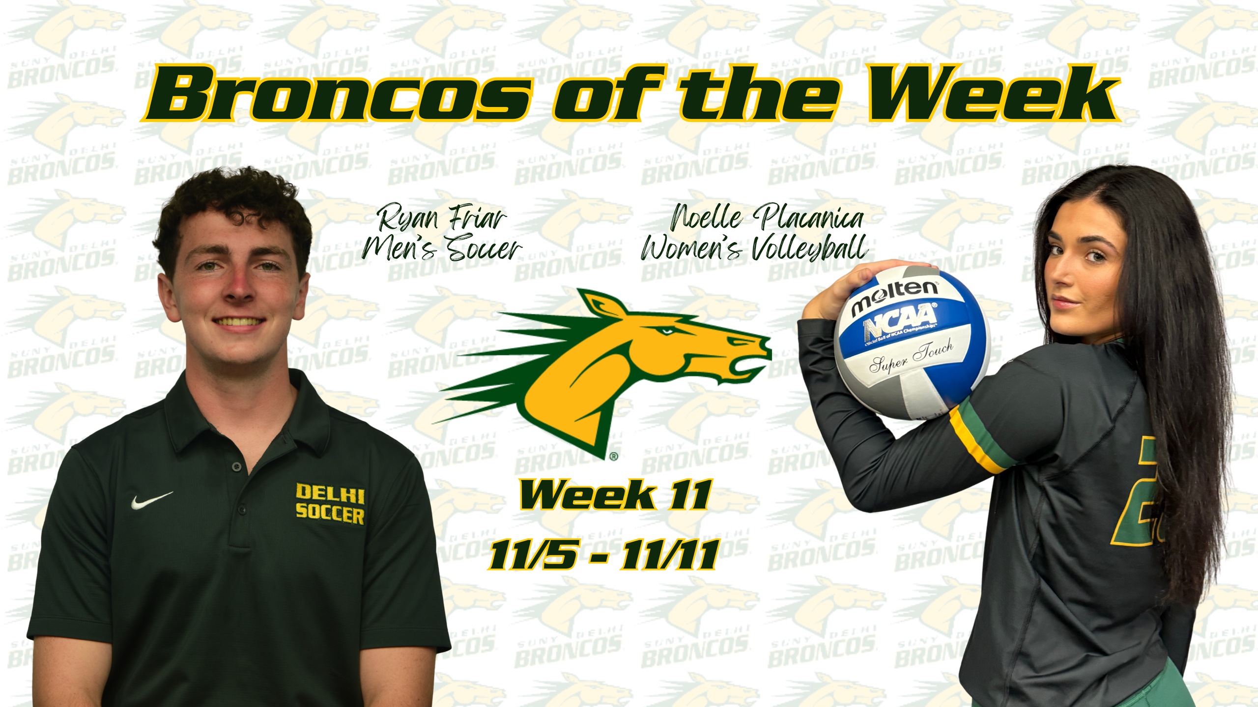 Broncos of the Week: 11/5 - 11/11