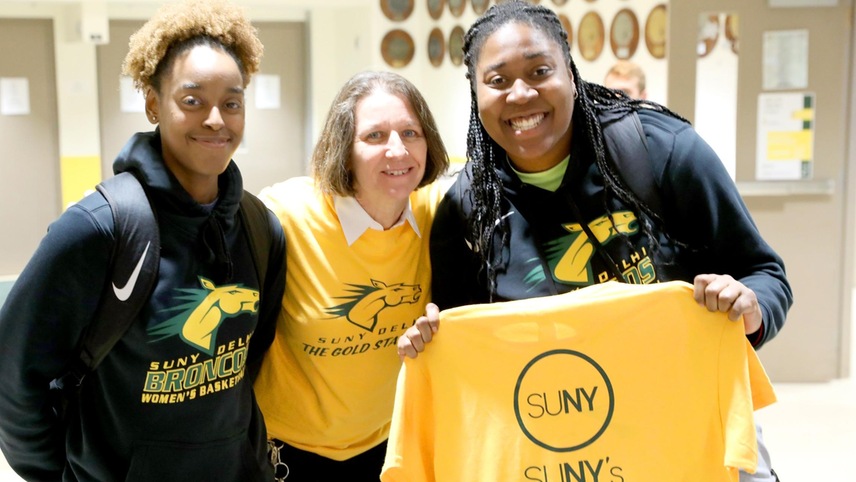 SUNY Delhi Wishes Associate AD Cathy Foto a Happy Retirement!