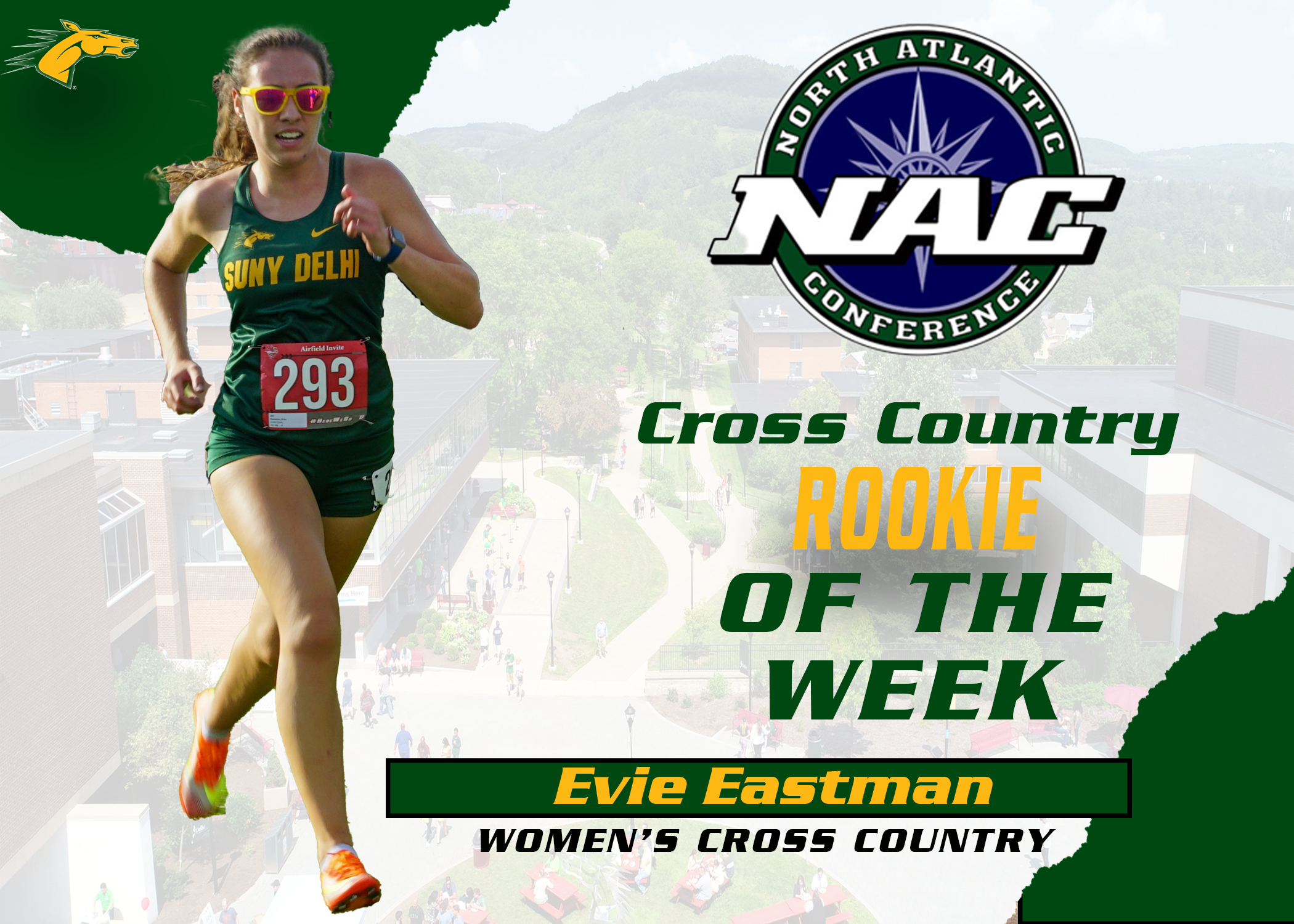 Cross County's Evie Eastman lands NAC Rookie of the Week