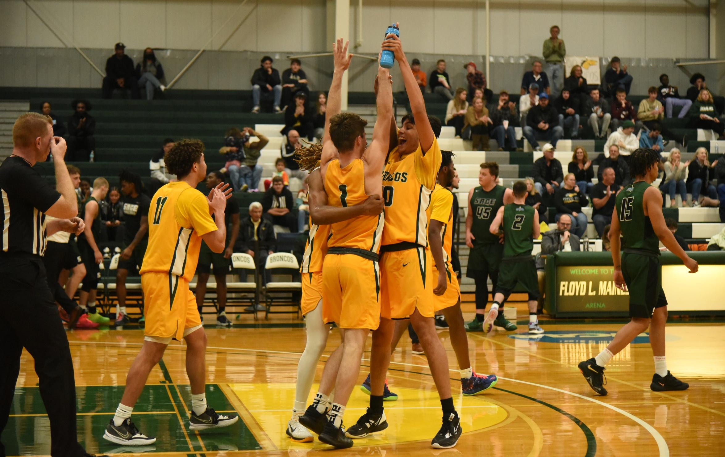 The Broncos Earn Big Win Over Russell Sage 95-60 in Season Opener