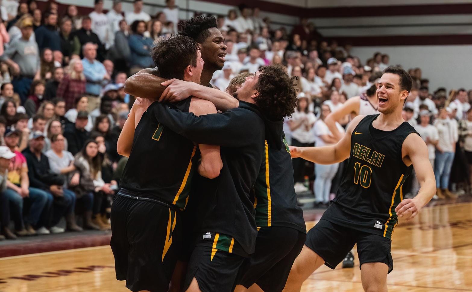 Delhi Men's Basketball Locked in for First Round of NCAA Tournament