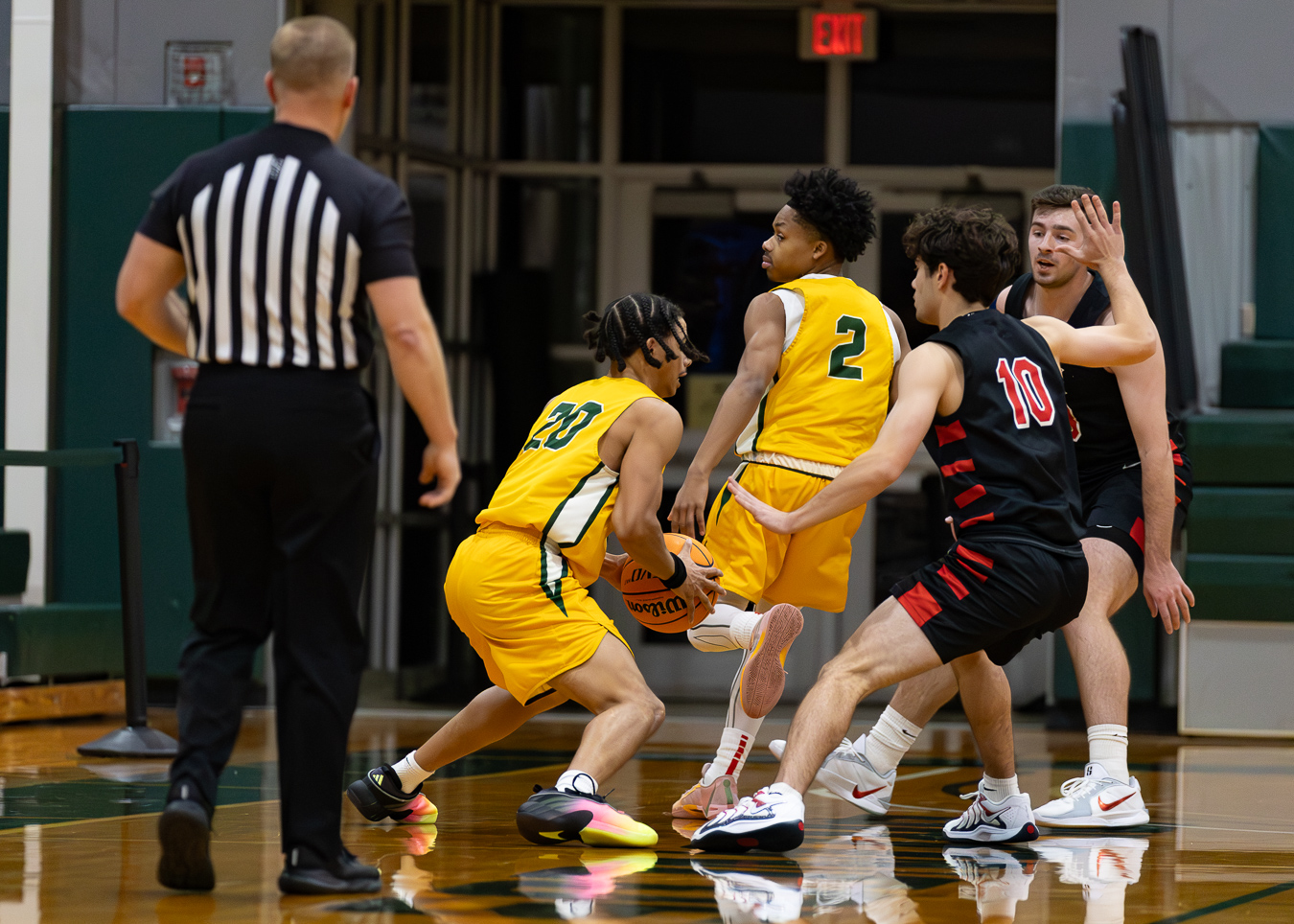 Men's Basketball Drops High Scoring Affair at Husson