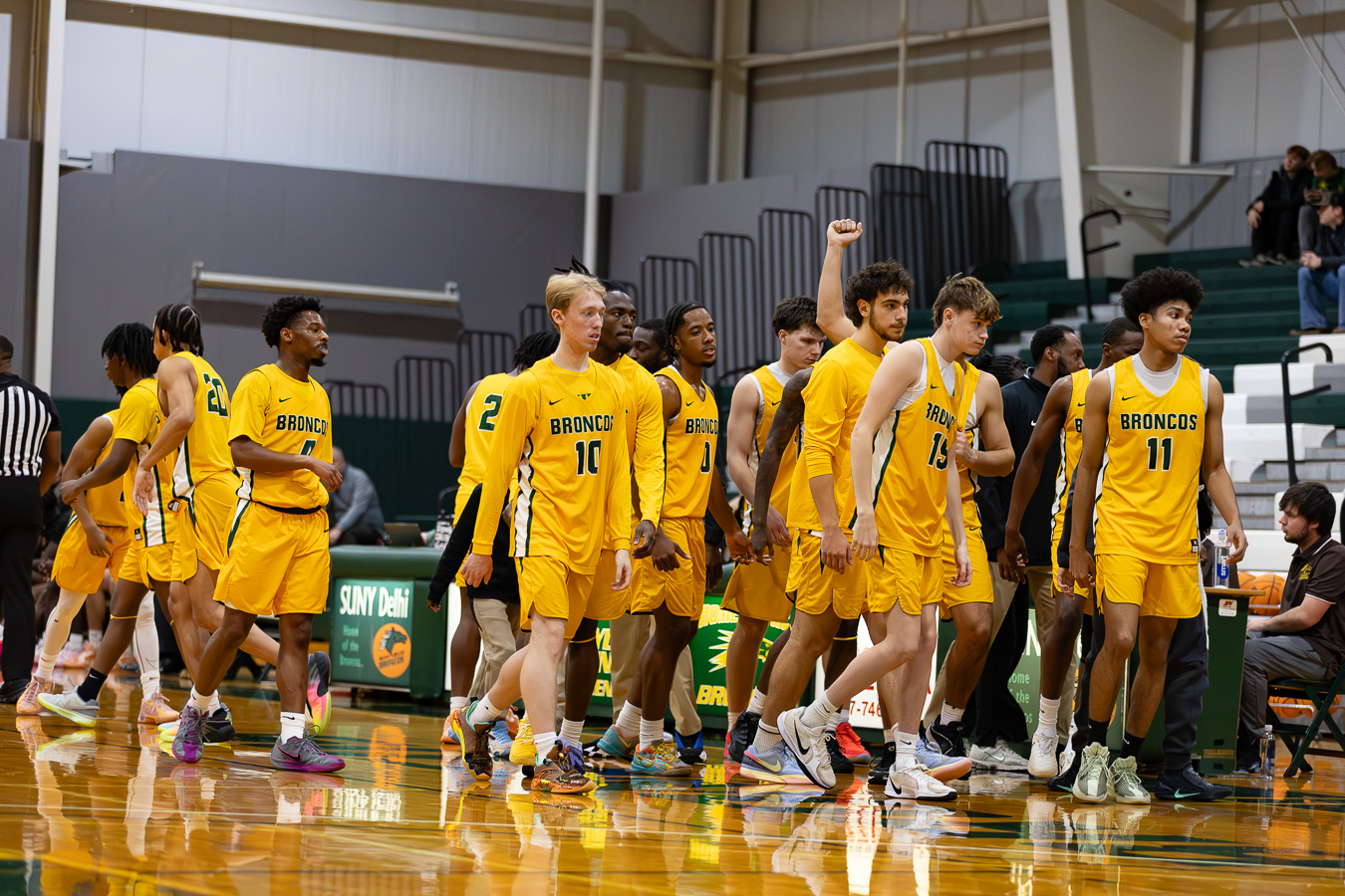 Broncos Pull Away in Second Half for 64-56 Win Over Thomas