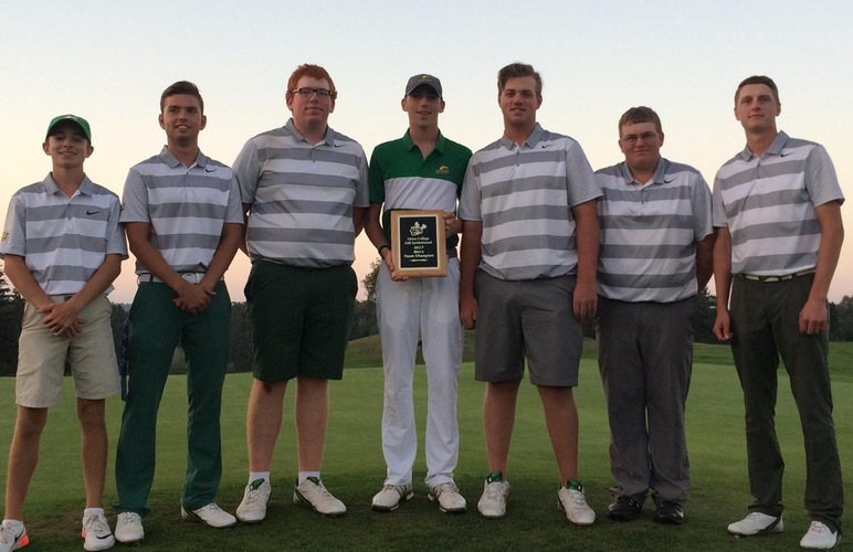Men Win Team Title at Utica Invitational, Three Take Top Five