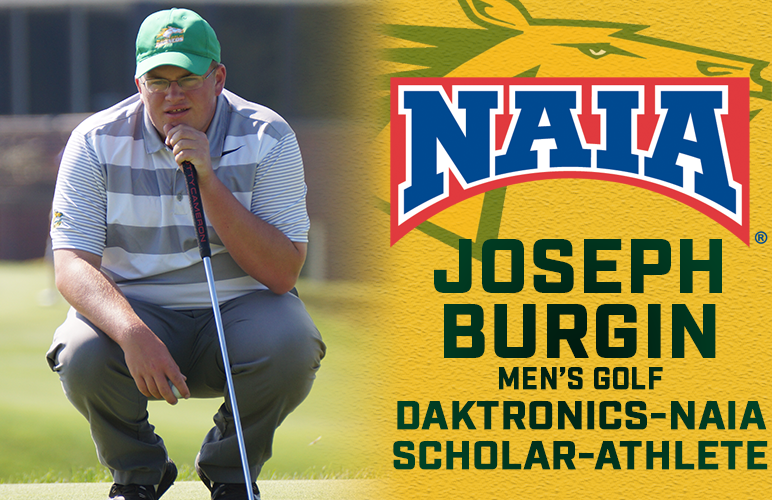 Joe Burgin Named Daktronics-NAIA Scholar-Athlete