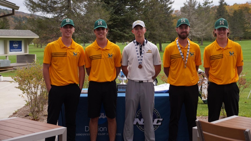 golfers at championship