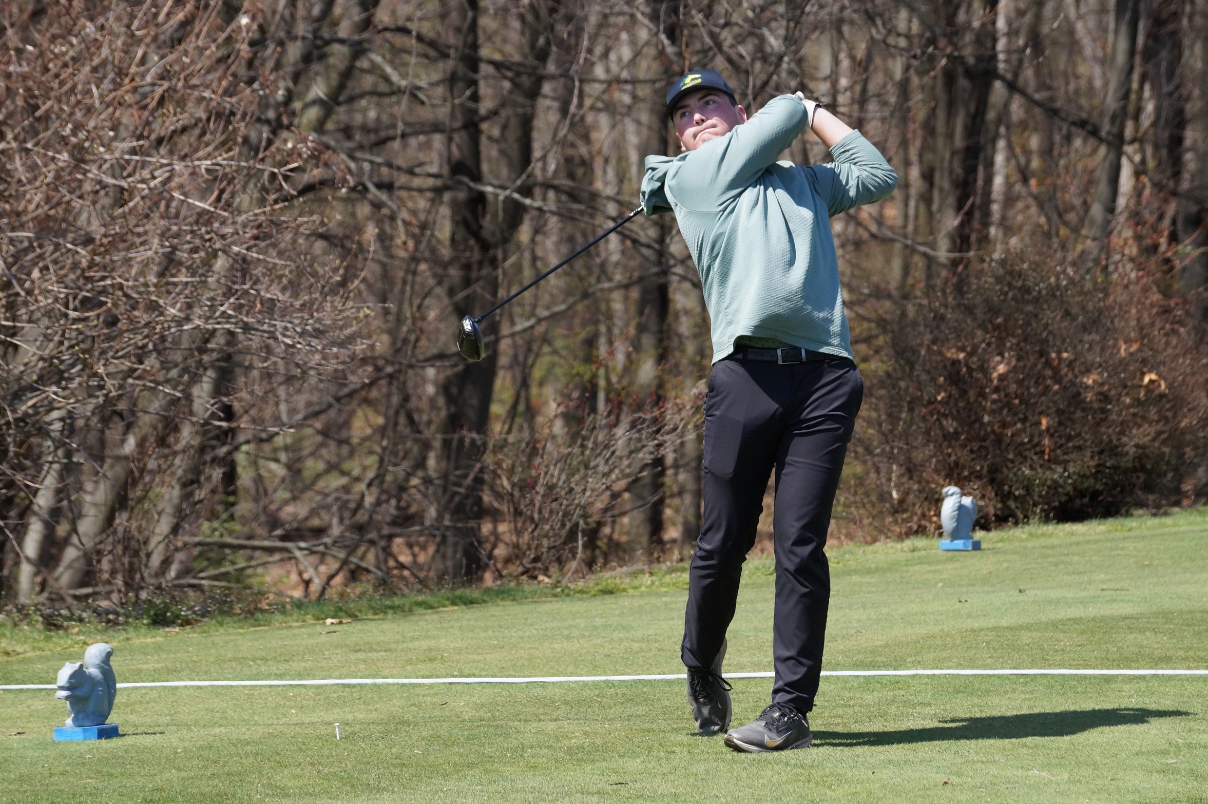 Matthew Daniels Tees Off on #1 at Susquehanna Invitational