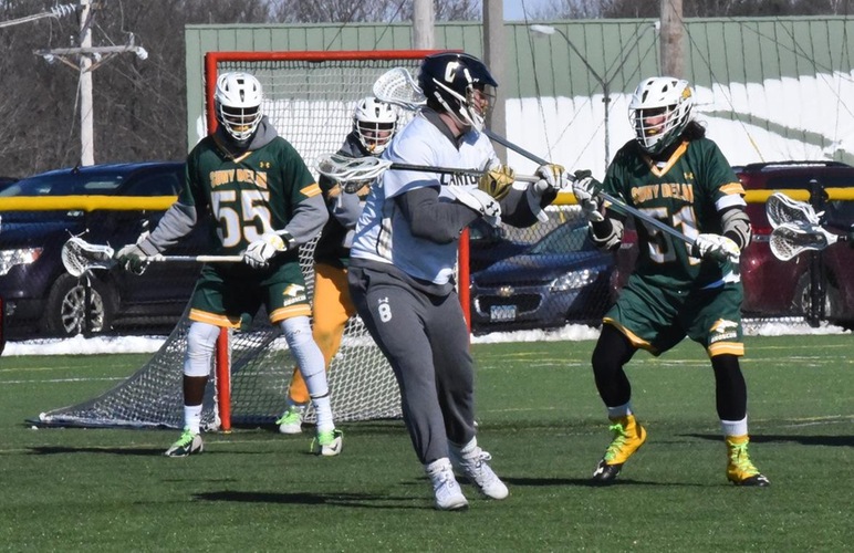 Talbert Scores Third Hat Trick of Season, Morse Saves 20 in 10-4 Loss at Caz
