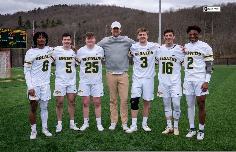Delhi Lacrosse Picks Up Convincing Win on Senior Day