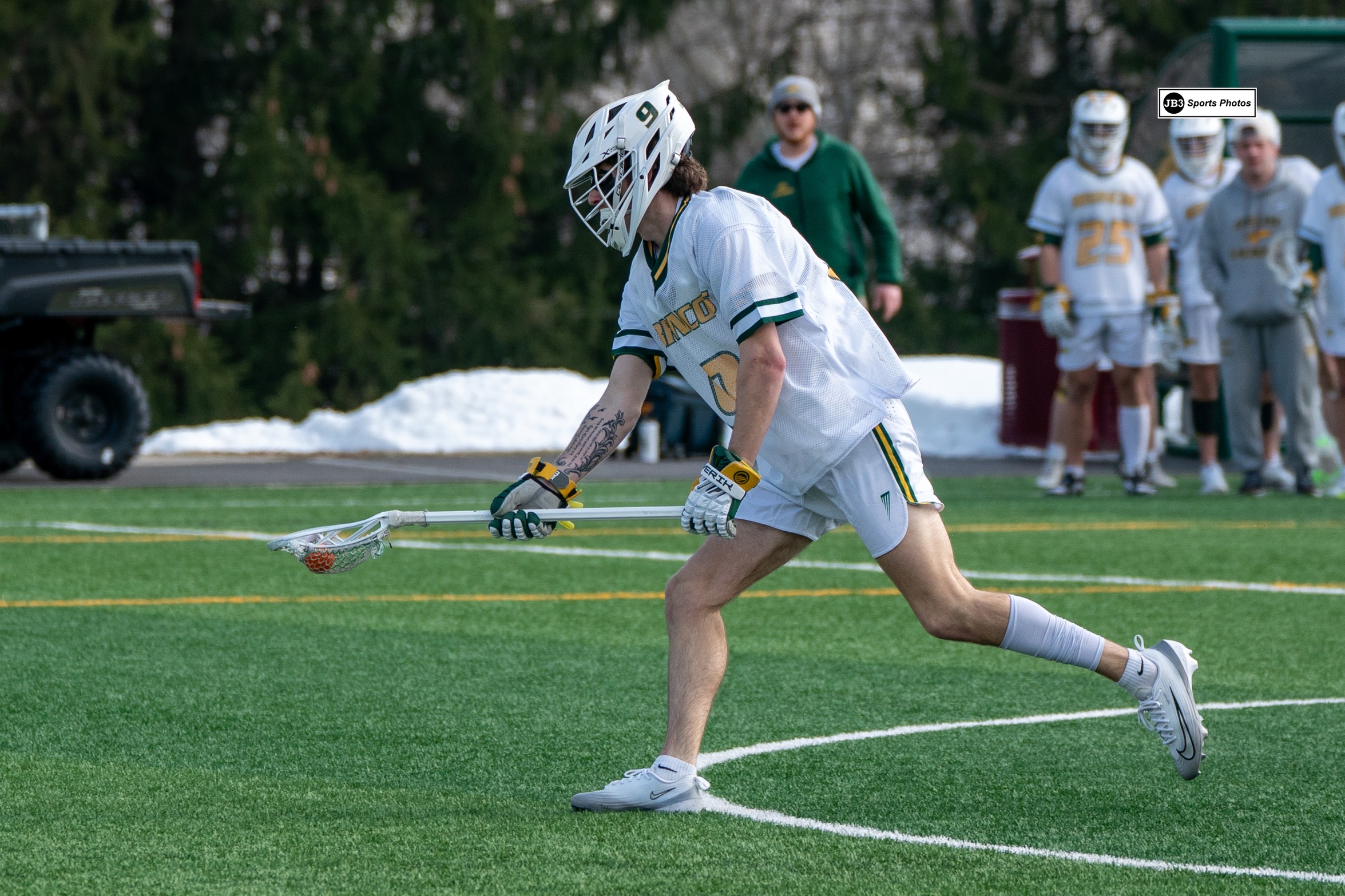Men's Lacrosse Drops Non-Conference Game at Mt. St. Vincent