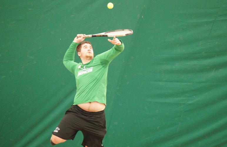 Bailey Lane serving. 