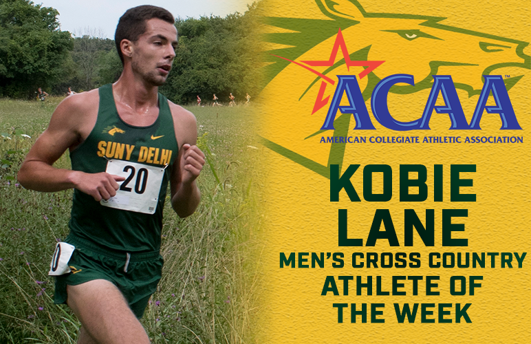 Lane Garners First ACAA Weekly Honor of Season