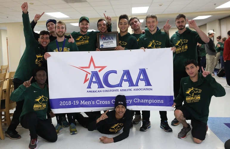 Men Take Nine of Top Ten for Third Straight ACAA Title; Lane Three-Peats as Individual Champion