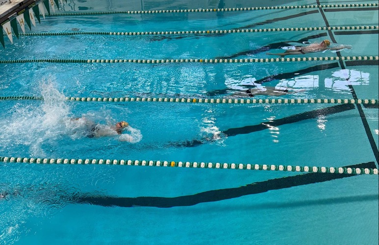 Men's and Women's Swimming and Diving Lose to Oneonta, Beat Herkimer in Double Dual Meet