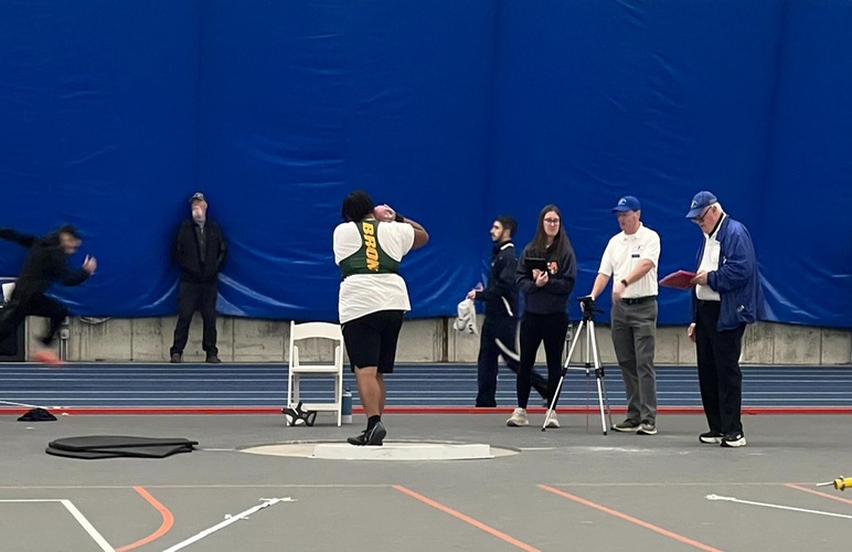 Cole Picks Up Where She Left Off, Sets Program Record in Track and Field's First Meet