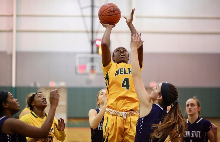 McDonald Notches Triple-Double, Starters Score All 96 Points in Rout of PSU Hazleton