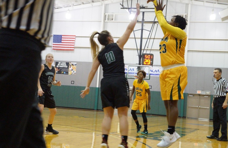 Boivin Logs Double-Double in Career Debut, Four Land in Double Digits to Beat SUNY Canton