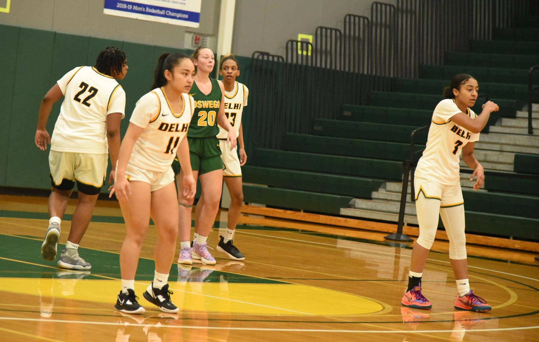 Delhi Drops Conference Opener to SUNY Cobleskill; Jayda Allen Grabs Double-Double