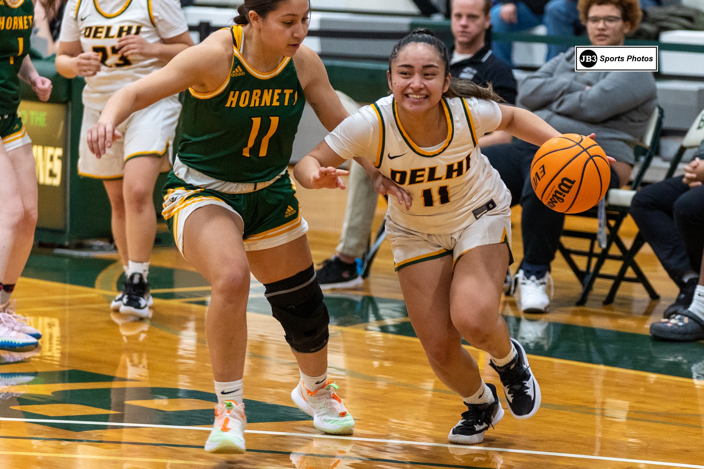 Delhi Women's Basketball Defeated in Home NAC Game