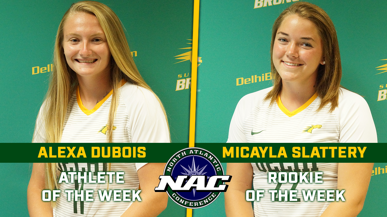 DuBois, Slattery Open Broncos Careers with NAC Weekly Honors