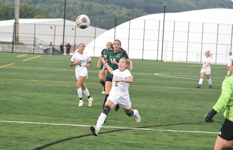 Delhi Women's Soccer Ends First Match at Neil Riddell Field with a Hard Fought Tie