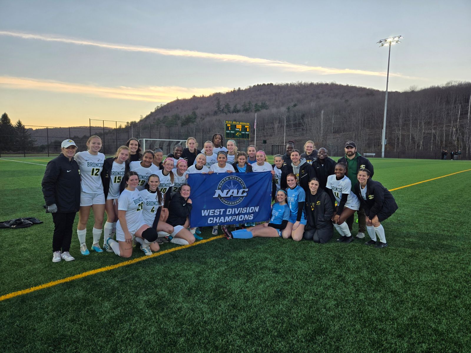 Women's Soccer Collects NAC West Division Title