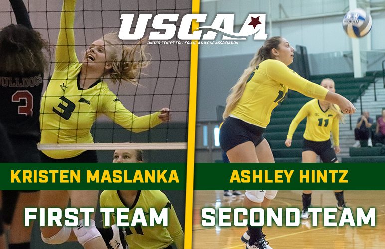 Maslanka, Hintz Land on USCAA All-American Team