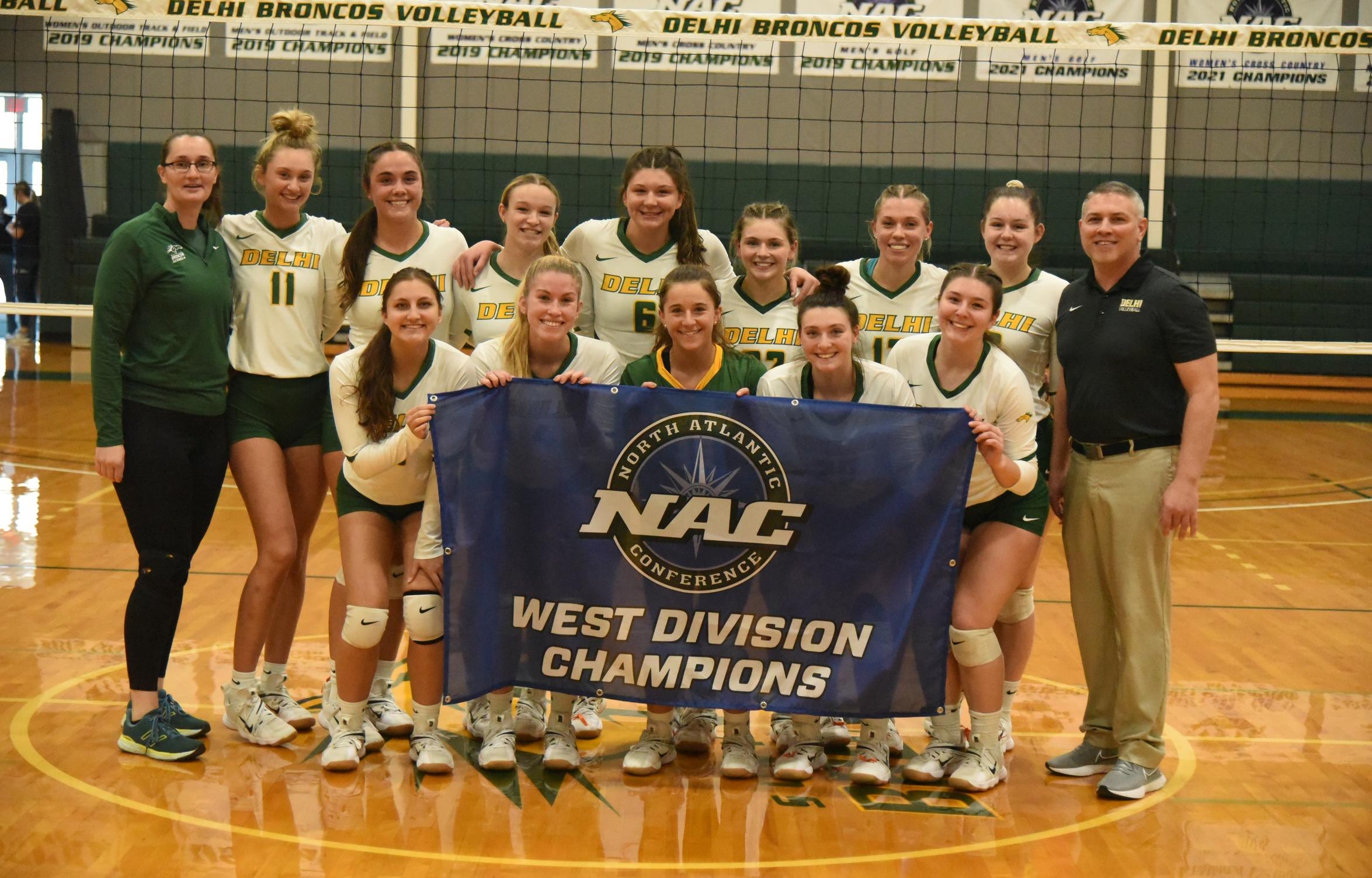Delhi Sweeps Cazenovia in NAC West Final to Advance to NAC Championship