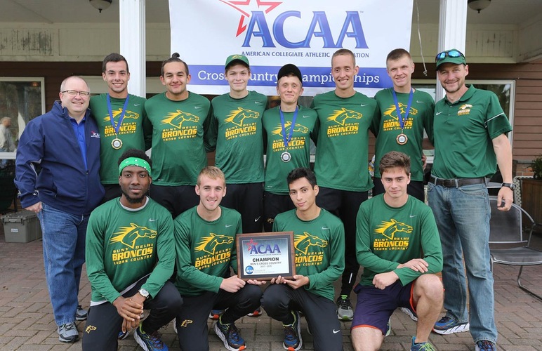 Men's Runners Claim First-Ever ACAA Championship; Lane, Arnecke, Messler Take Top Three