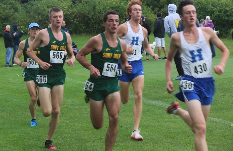 Lane Tops Field, Four Broncos Take Top Ten at Oneonta Invite