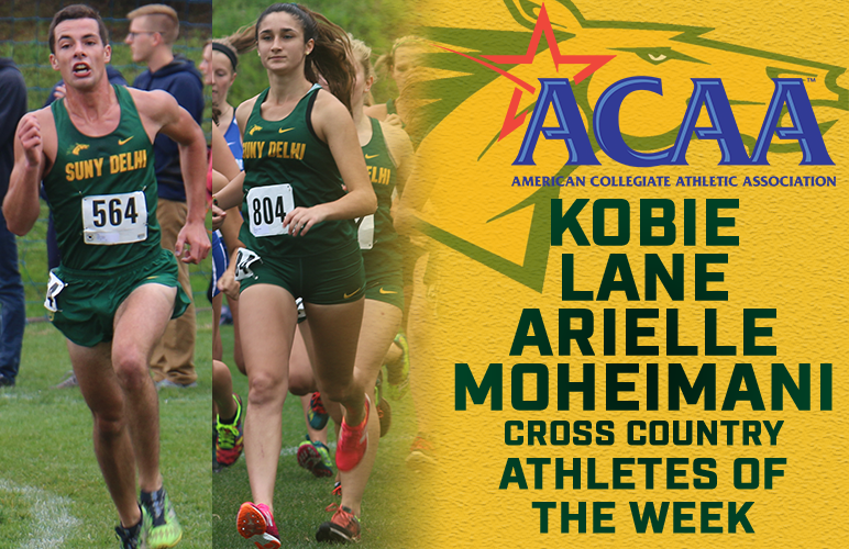 Lane, Moheimani Receive ACAA Weekly Honors
