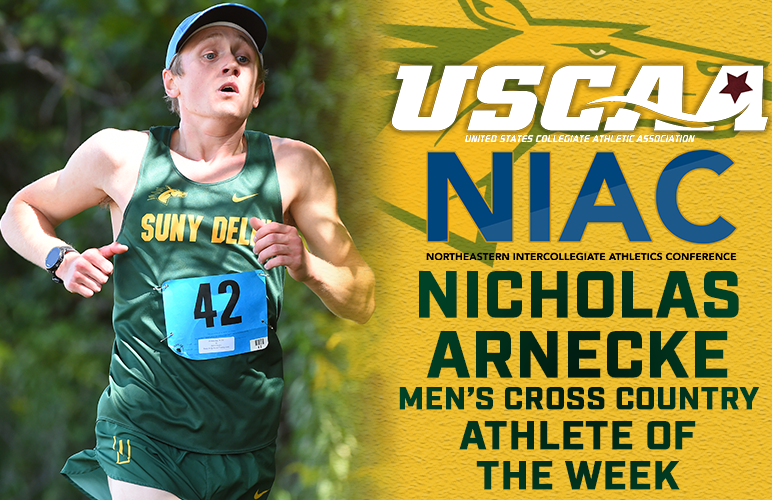Arnecke Adds USCAA, NIAC Weekly Honors to Rewarding Week